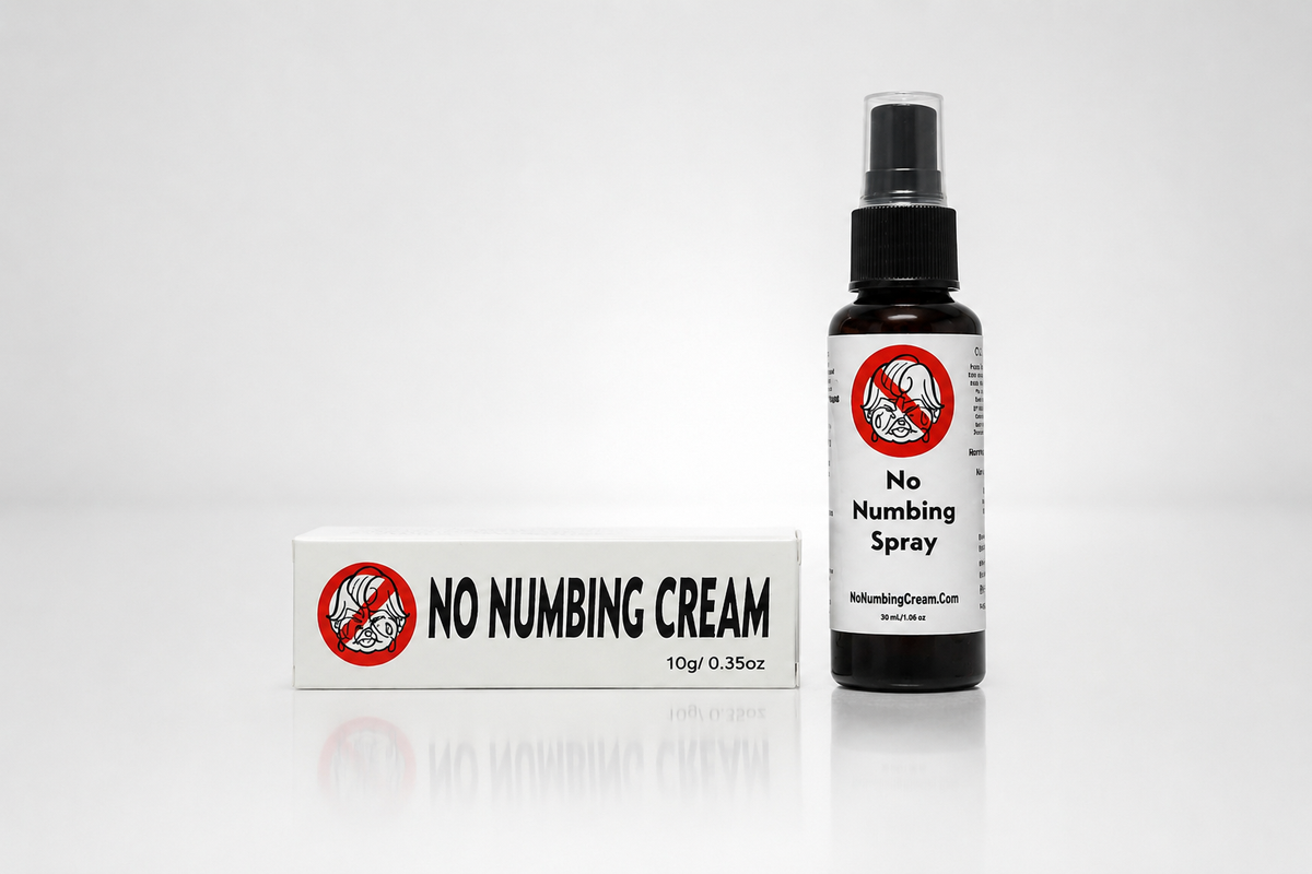 Super Combo (No Numbing Cream + No Numbing Spray)